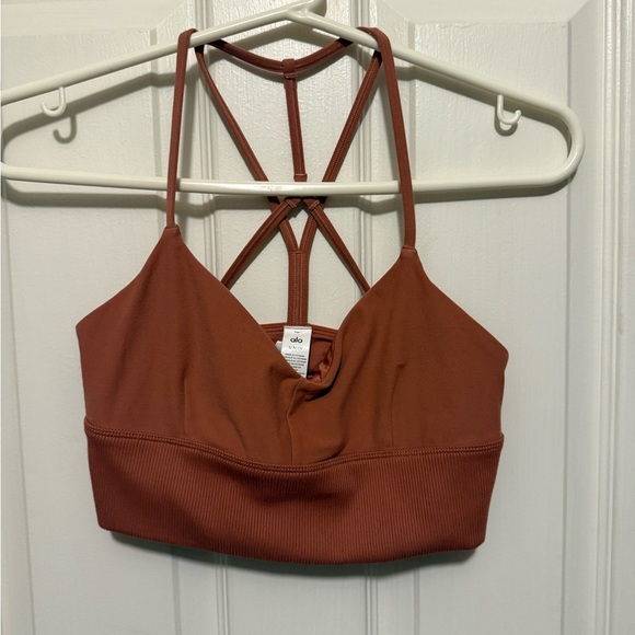 ALO Yoga Other - ALO Yoga Alosoft Lavish Sports Bra in Soft Terracotta